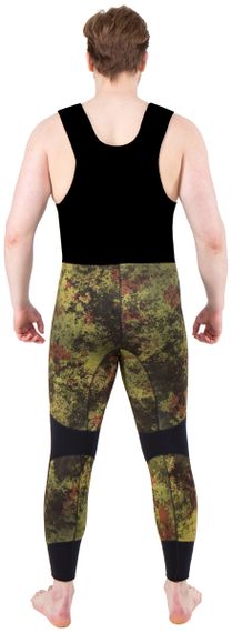 Гидрокостюм AquaTeam Reef Jako 7 мм ультраспан/открытая пора зеленый