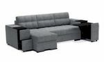 Угловой диван-кровать Бруклин с оттоманкой