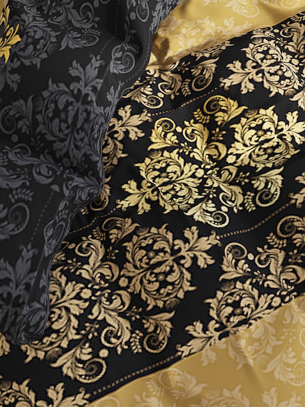 Простынь на резинке сатин Milky Garden "Афины" 90x200 см