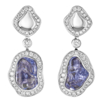 Серьги со Шпинелью и Бриллиантами, E0033-22/1