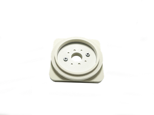 Платформа теневая белая круг под светильник Art GU10 90х90х20мм