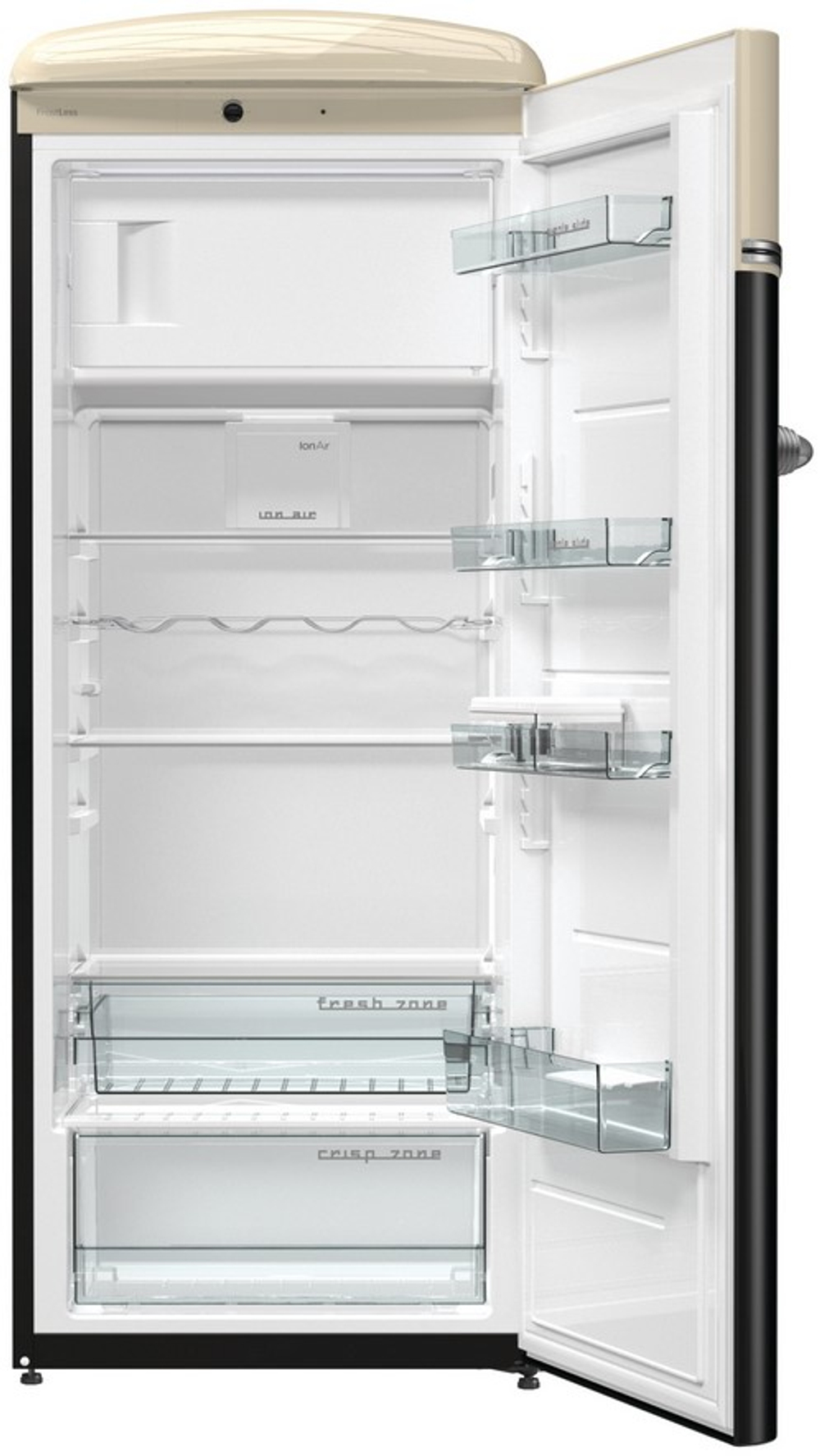 Отдельностоящий однокамерный холодильник Gorenje OBRB153BK