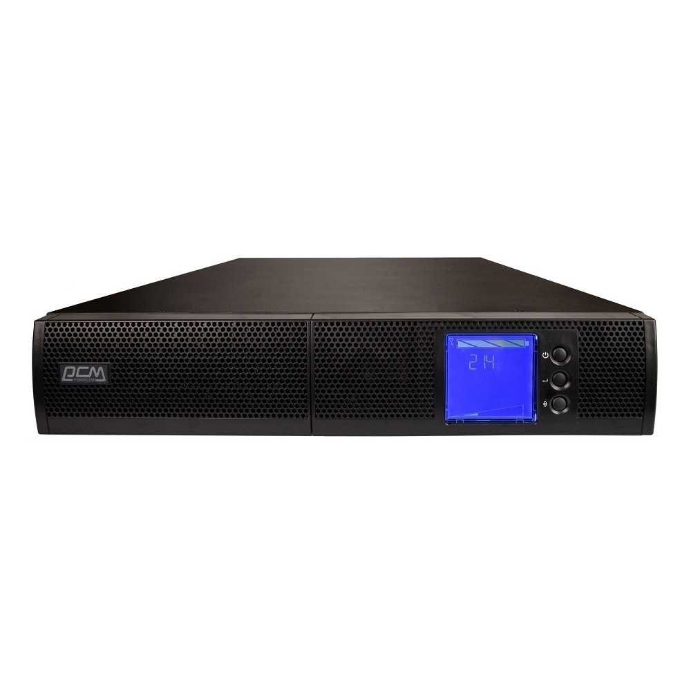 PowerCom Sentinel SNT-1500 ИБП {Online, 1500VA / 1500W, Rack/Tower, IEC, LCD, RS-232/USB, SNMPslot} (1456323)
