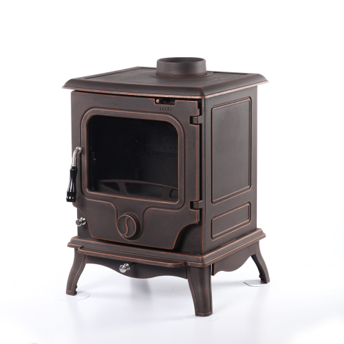 Печь чугунная PAUL патина медь, произв. FIREWAY