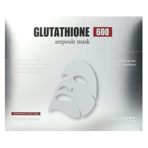 Medi-Peel, Glutathione 600 Ampoule Beauty Mask, 10 шт. Масок по 30 мл каждая