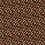 Шаль 120*120см, ЛОШАДКИ на коричневом