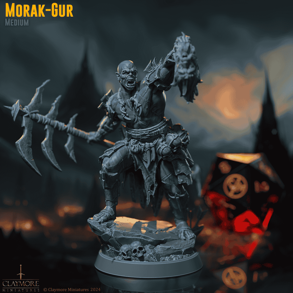 Морак-Гур Свирепый — Орк Варвар