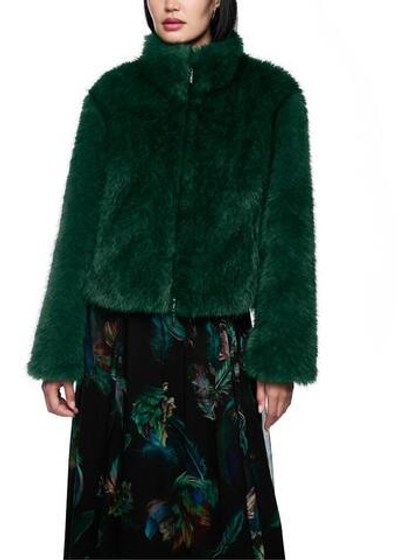 Marc Cain Куртка укороченная из эко-меха