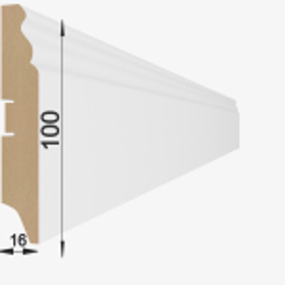 НАПОЛЬНЫЙ ПЛИНТУС МДФ STELLA 100Е 2000х100х16 мм - Магазин напольных покрытий в Екатеринбурге. MAXI ПОЛ