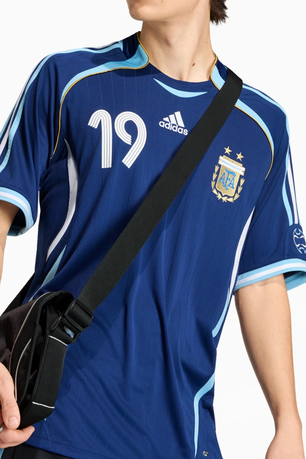 Футболка adidas Аргентина 2006 Away Messi - синий