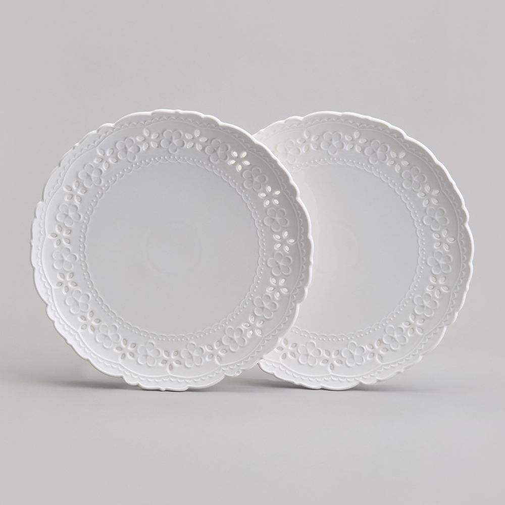 НАБОР ТАРЕЛОК ОБЕДЕННЫХ LEFARD "STYLE" 2 ШТ. 25*2,5 СМ (КОР=12НАБ.)