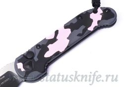 Нож Microtech LUDT 135S-1PKCS Smooth Chassis Cerakote Pink Camoфотография - 3