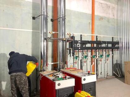 Запуск третьей котельной