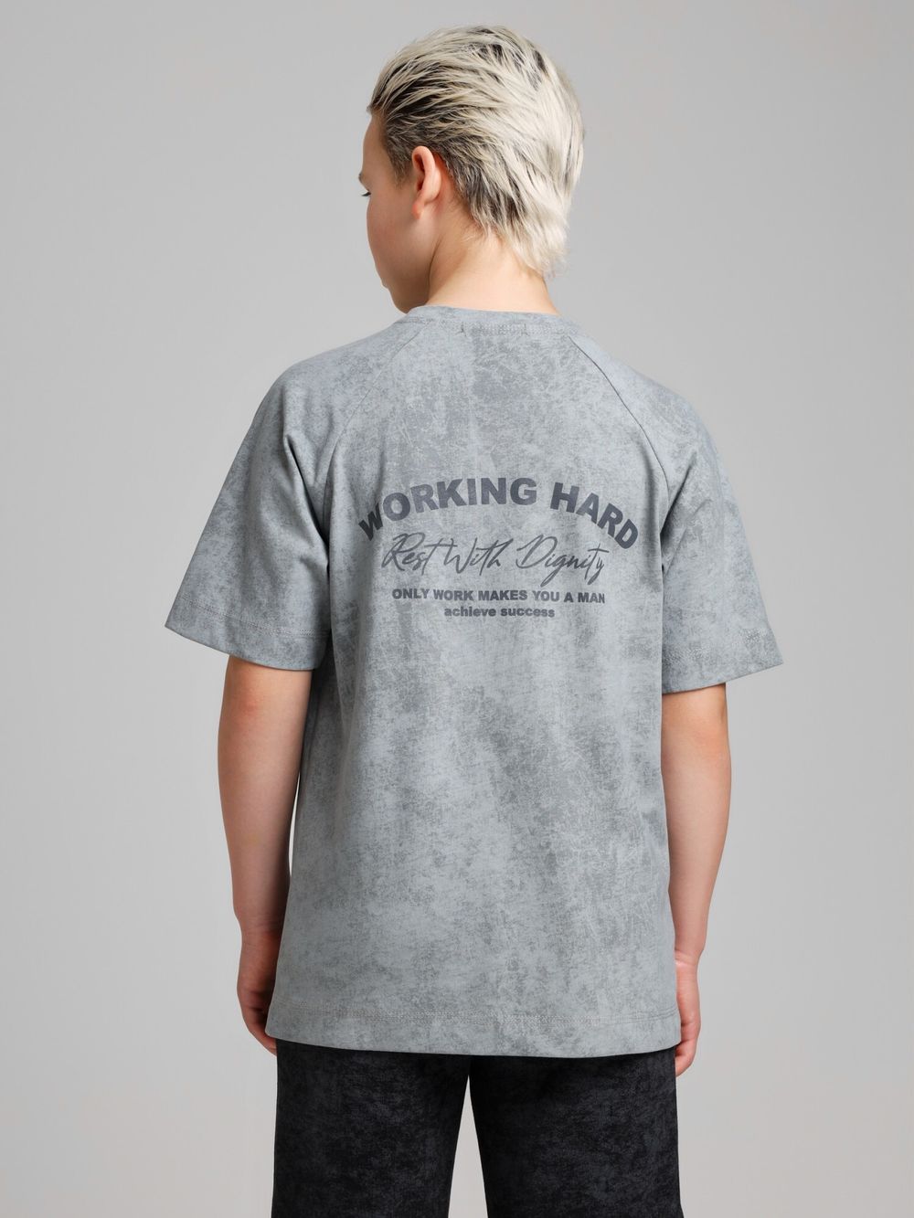 Фуфайка для мальчика Сидней-2 Виотекс СЕРЫЙ