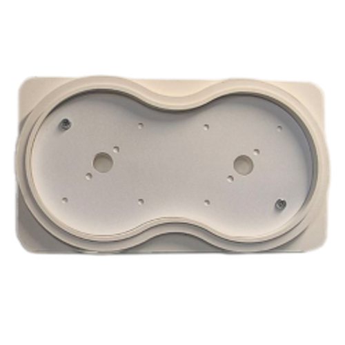 Платформа теневая круглая DUO под светильник HANDY 10W белая 230х125х2мм