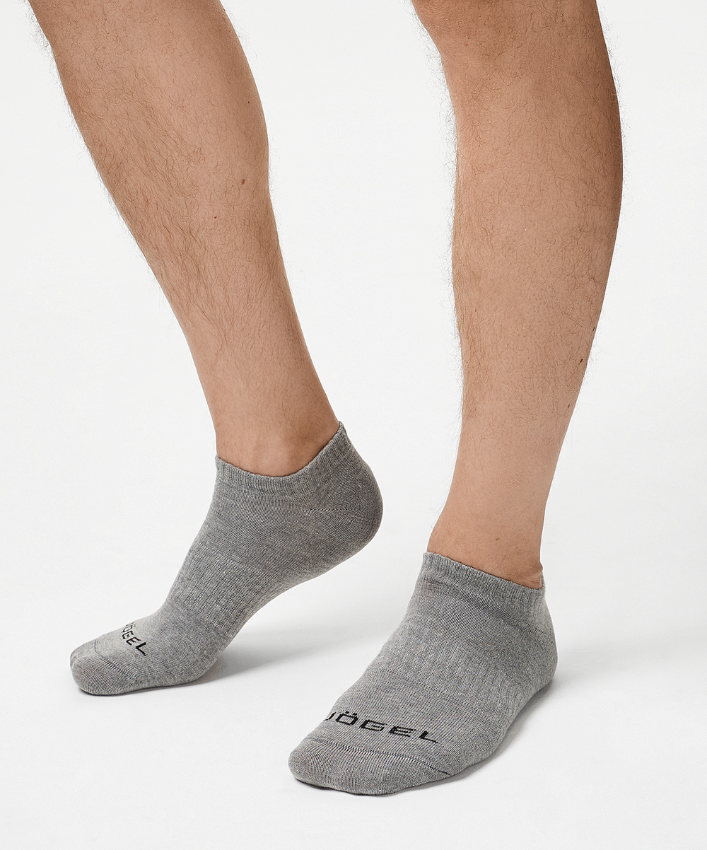 Носки низкие ESSENTIAL Short Casual Socks, меланжевый
