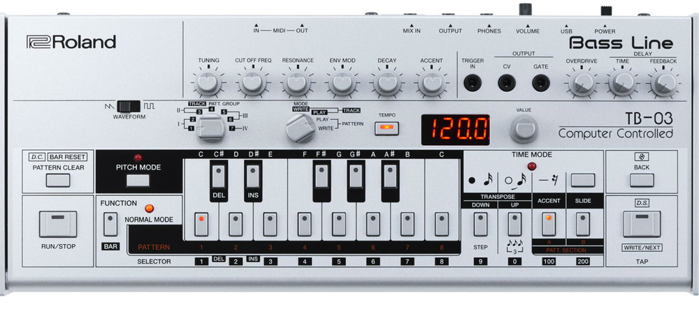 ROLAND TB-03 Басовый синтезатор Boutique