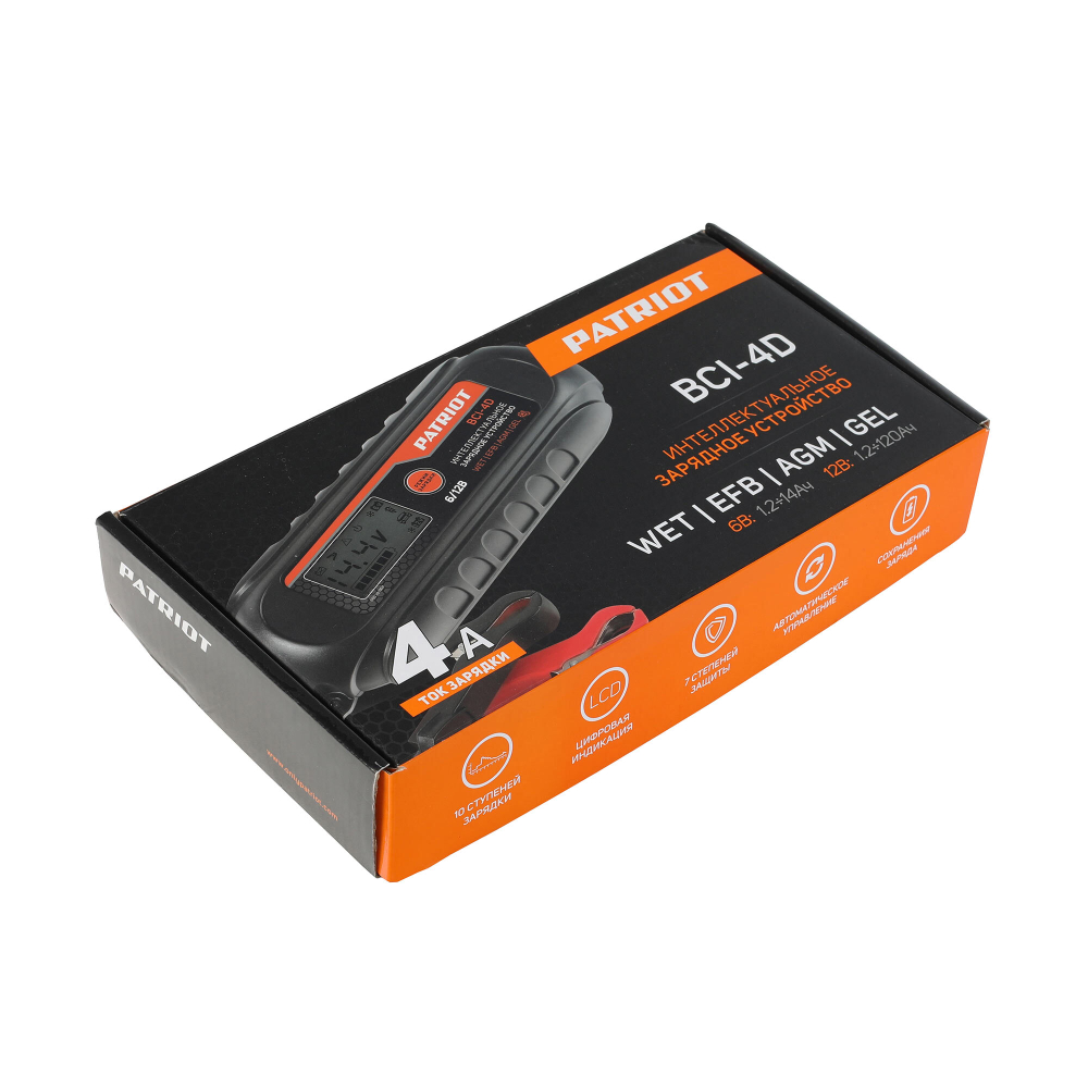 Зарядное устройство PATRIOT BCI 4 D