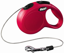 FLEXI рулетка NEW Classic Basic S (до 12 кг) трос 5 м красная