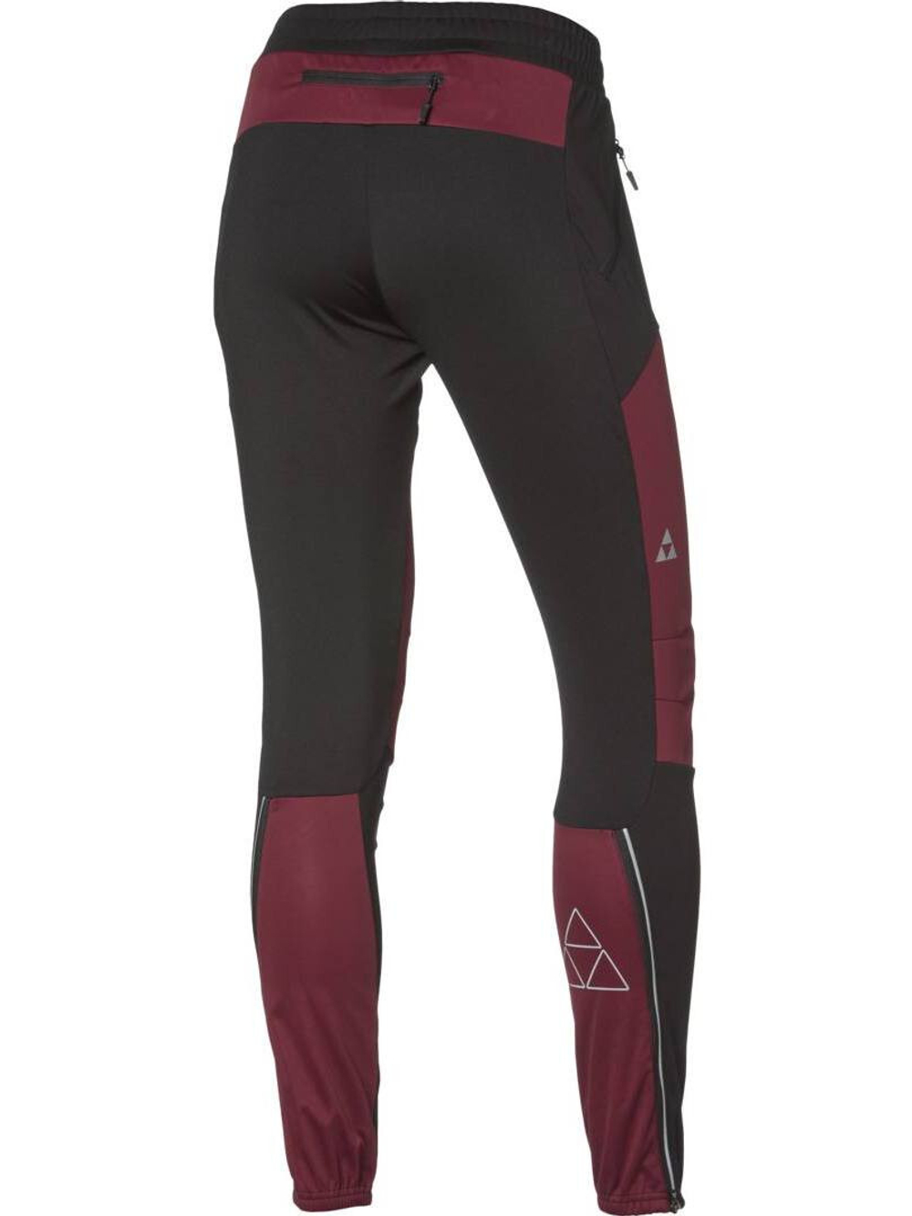 Женские брюки FISCHER ASARNA  BLACK-BURGUNDY G88722