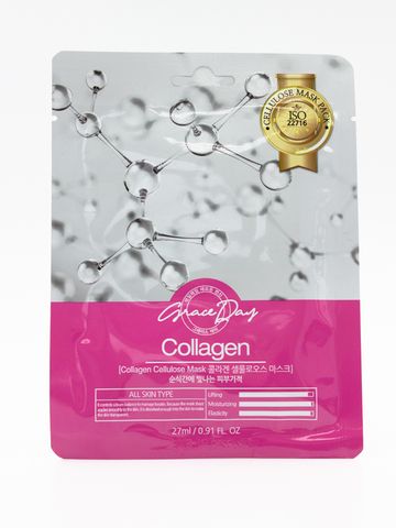 GRACE DAY МАСКА ТКАНЕВАЯ ДЛЯ ЛИЦА TRADITIONAL ORIENTAL MASK SHEET COLLAGEN, 22 G