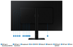 Монитор 32" Samsung LS32D604UAIXCI черный