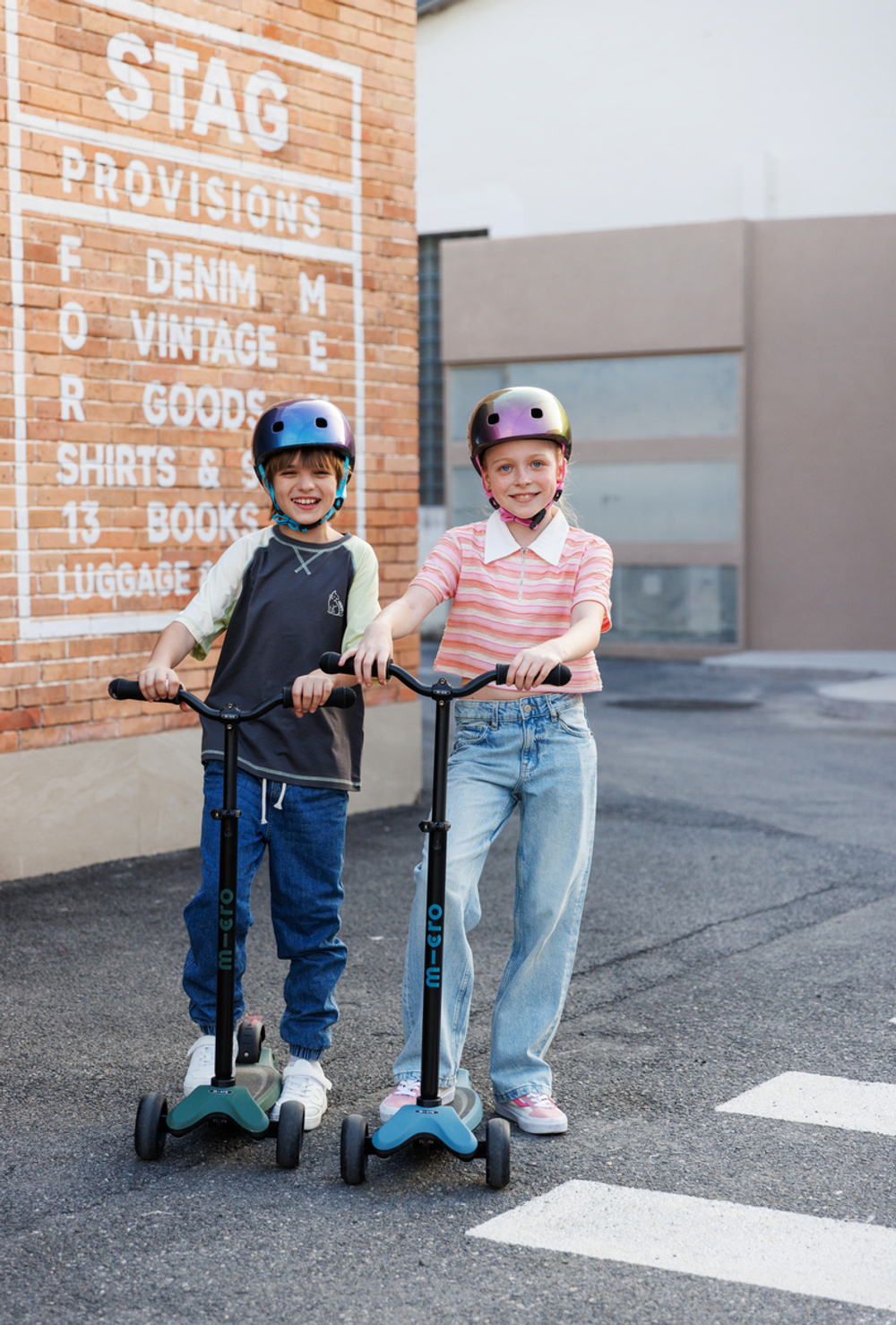 Самокат Micro Kickboard Reloaded, оливковый