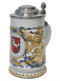 Кружка пивная "Нижняя Саксоня" Германия