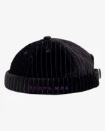 Докер Якорь Портовый-23 черный вельвет в полоску