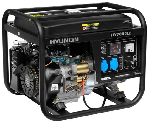 Бензиновый генератор Hyundai HY 7000LE с АВР