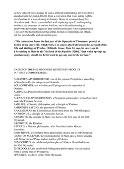 Proclus | Thomas Taylor Proclus