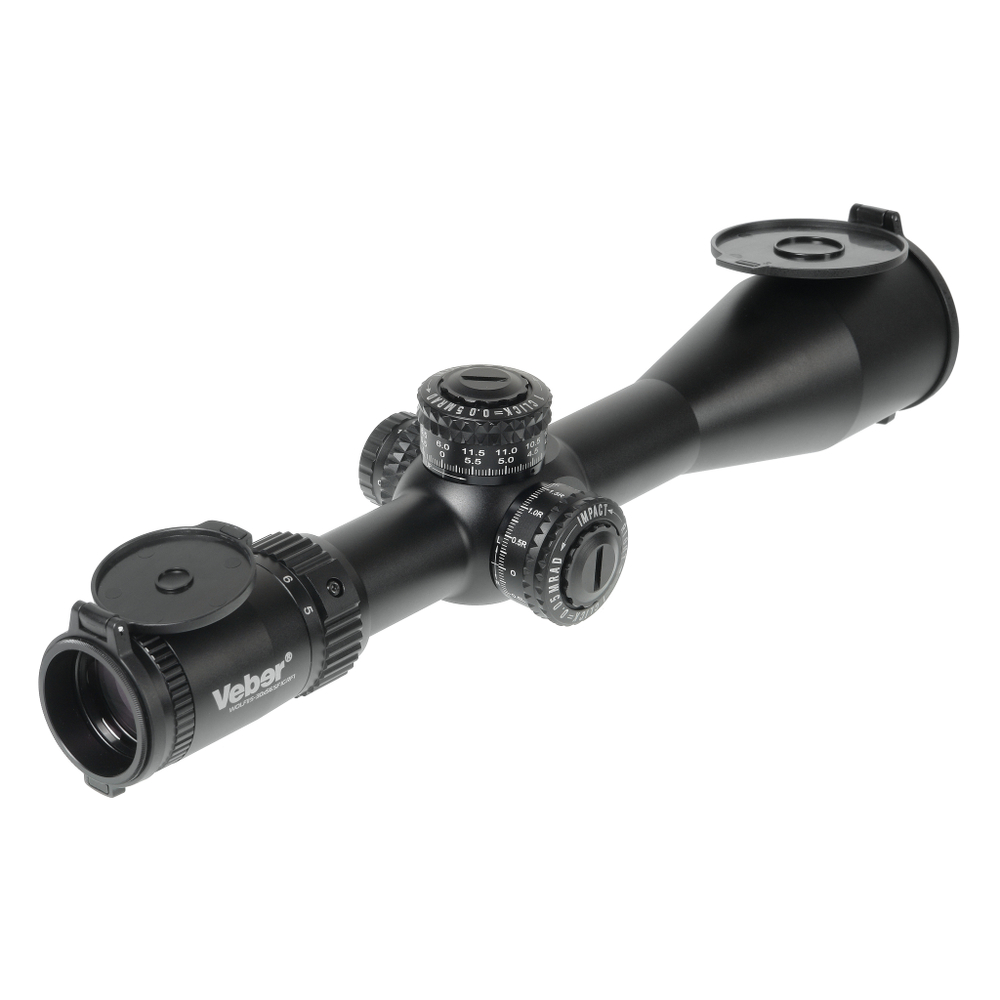 Прицел оптический Veber Wolf II 5-30x56 SF IG RF1 с масштабируемой сеткой FFP