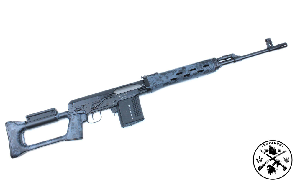 Карабин ТИГР-308 (7,62х51) исп.02, плс., Криптек черный