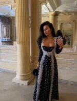 Платье Поцелуй Монмартра, Черный