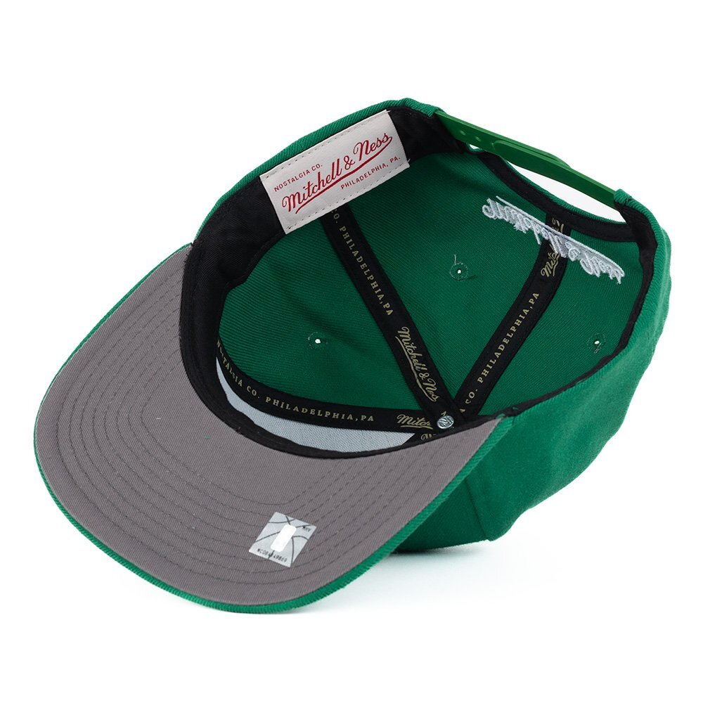 Кепка Mitchell&Ness NBA Team Ground 2.0 Snapback Boston Celtics Cap Green