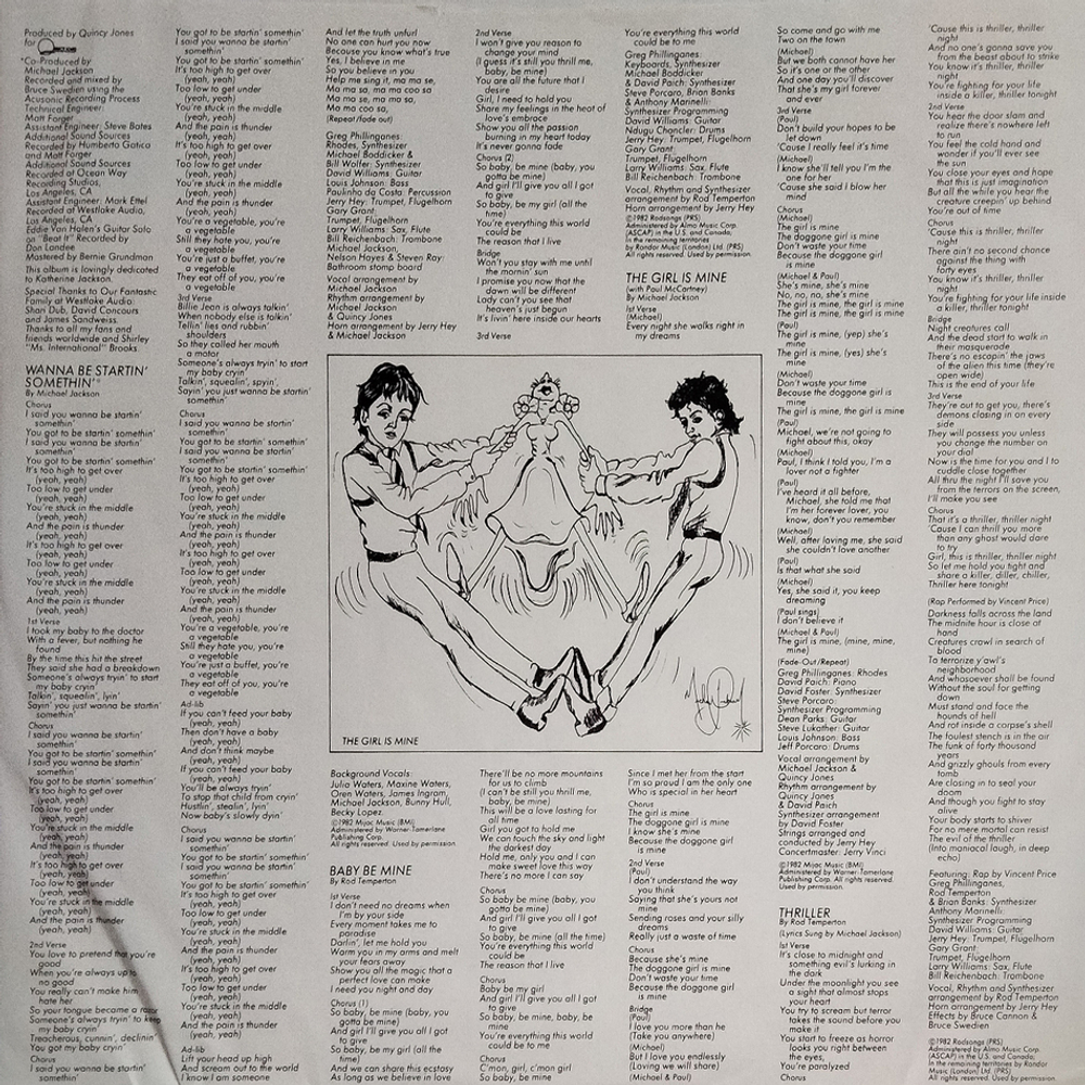 Michael Jackson / Thriller (LP)