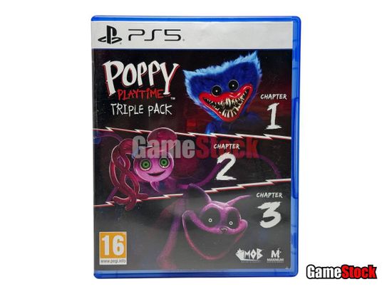 PS5 Poppy Playtime Triple Pack (Б/У, Русские субтитры, PPSA-25553)