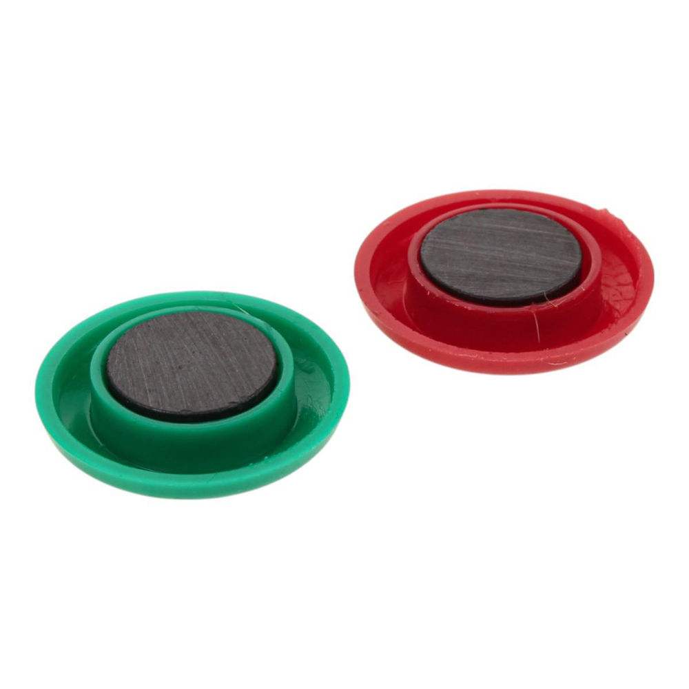 Набор магнитов, 10 штук, 3см цветные на блистере