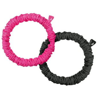 Band Adidas Thin Hair Scrunchies 2P - black/lucid pink