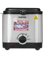 Фритюрница Centek серебристый / фритюр / аэрофритюрница