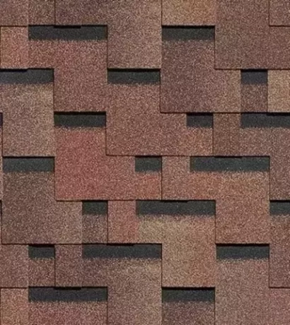 Гибкая черепица Docke PREMIUM Двухслойная "Генуя" Амаретто 3м2