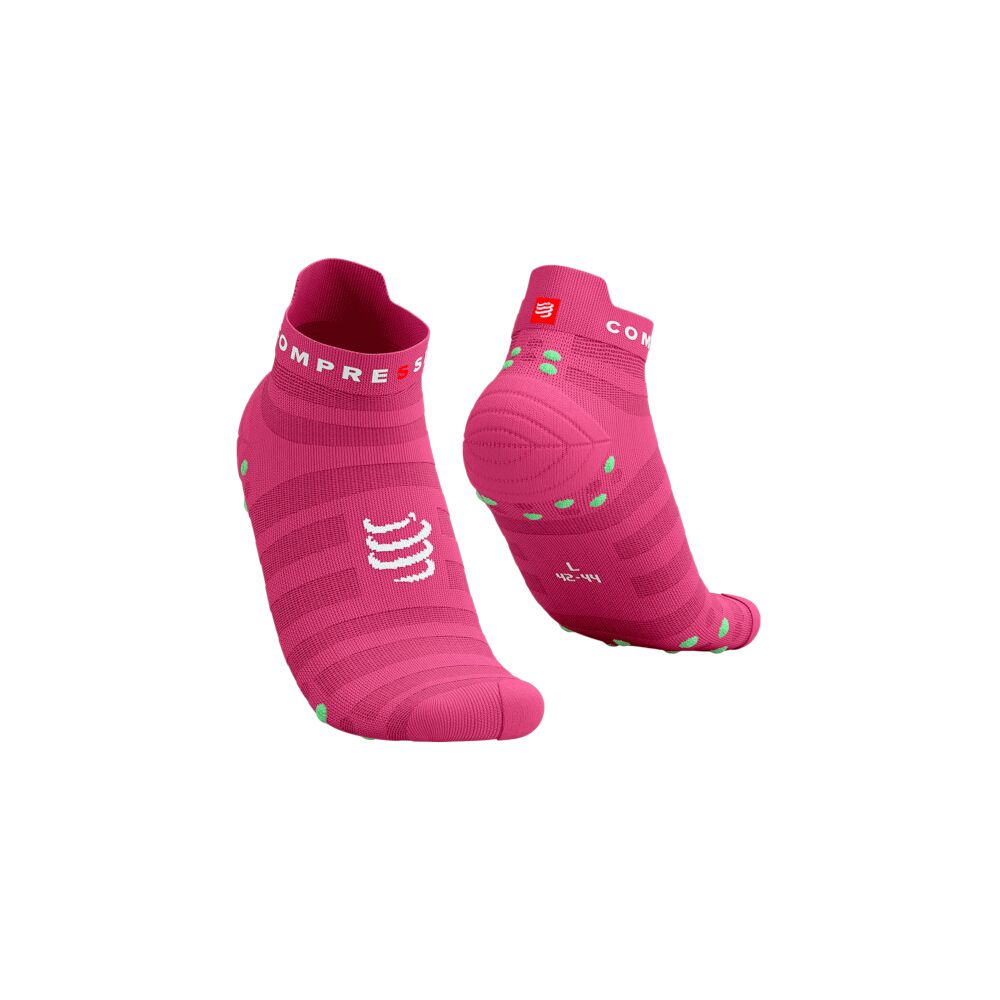 Носки Run Ultralight Low V4 Hot Pink/Summer Green