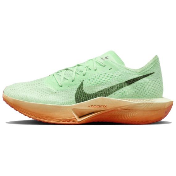 Кроссовки NIKE ZoomX Vaporfly Next% 3 Белые кроссовки Низки Зеленые кроссовки