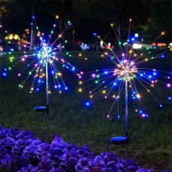 Уличный светильник фейерверк/одуванчик садовый светодиодный