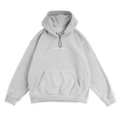 Худи "Fleece/Logo" Светло-серый