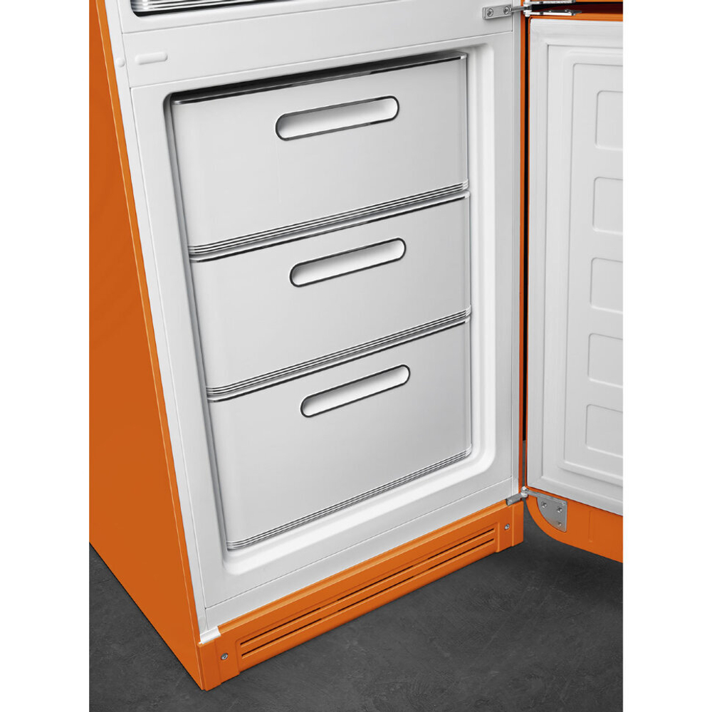 Отдельностоящий двухдверный холодильник Smeg FAB32ROR5