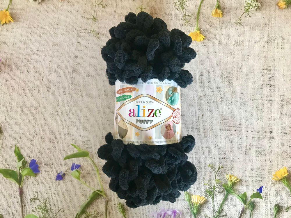 ALIZE &quot;Puffy&quot;, 60 чёрный