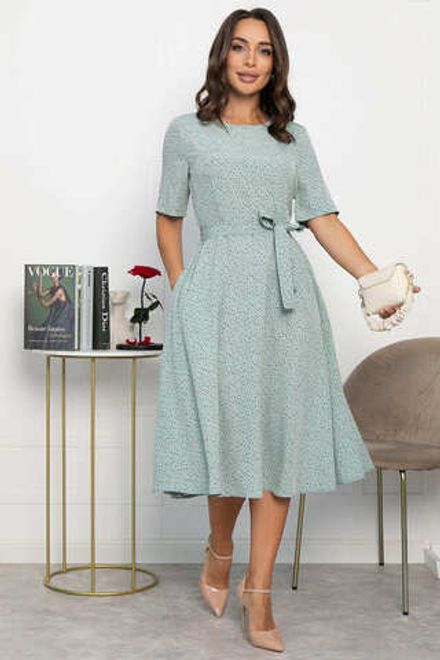 Платье Стиляги (светло-зеленое) П13999-16М LT Collection