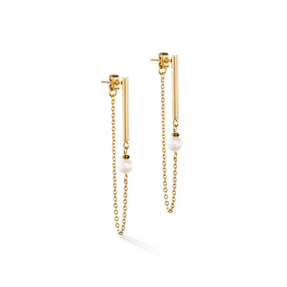 Серьги Coeur de Lion White-Gold 1113/21-1416