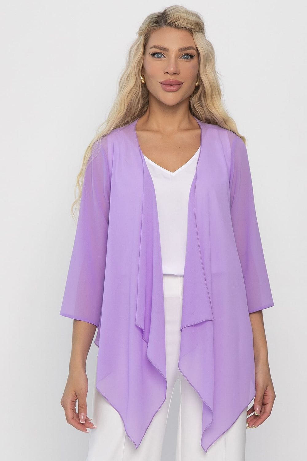Кардиган Сирена (сиреневый) Б13777-16М LT Collection